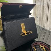 Fortok Valentino Vsling Handbag Top Handle Black 25x12x17cm - 2