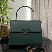 Fortok Valentino Vsling Handbag Top Handle Green 30 x 21 x 14 cm - 1