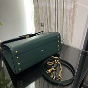Fortok Valentino Vsling Handbag Top Handle Green 30 x 21 x 14 cm - 6