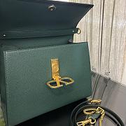 Fortok Valentino Vsling Handbag Top Handle Green 30 x 21 x 14 cm - 3