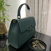 Fortok Valentino Vsling Handbag Top Handle Green 30 x 21 x 14 cm - 4