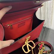 Fortok Valentino Vsling Handbag Top Handle Red 30 x 21 x 14 cm - 6