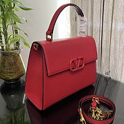 Fortok Valentino Vsling Handbag Top Handle Red 30 x 21 x 14 cm - 5