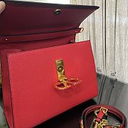 Fortok Valentino Vsling Handbag Top Handle Red 30 x 21 x 14 cm - 3