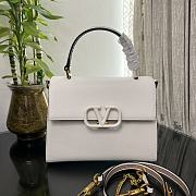 Fortok Valentino Vsling Handbag Top Handle White 25x12x17cm - 1
