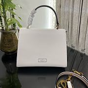 Fortok Valentino Vsling Handbag Top Handle White 25x12x17cm - 5