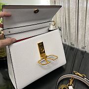 Fortok Valentino Vsling Handbag Top Handle White 25x12x17cm - 2