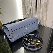 Fortok Valentino Vsling Handbag Top Handle Blue 30 x 21 x 14 cm - 6