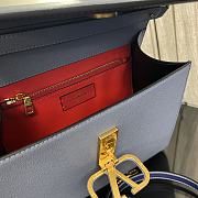 Fortok Valentino Vsling Handbag Top Handle Blue 30 x 21 x 14 cm - 3