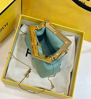 Fortok Fendi Nano Fendi First Charm blue-green 11.5x5.5x10cm - 3
