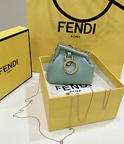 Fortok Fendi Nano Fendi First Charm blue-green 11.5x5.5x10cm - 1