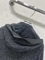 Fortok Chanel tweed jacket with a black bow Black  - 6