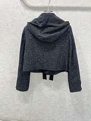 Fortok Chanel tweed jacket with a black bow Black  - 5
