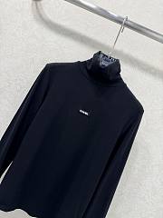 Fortok Chanel TurleNeck Black/Grey/White - 2