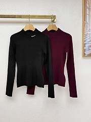 Fortok Gucci turtleneck sweater Black/Rouge - 1