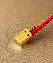 Fortok Bvlgari Serpenti Forever Snake bracelet gold with red - 2