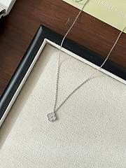 Fortok Van Cleef & Arpels Sweet Alhambra pendant Silver Crystal - 6
