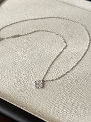 Fortok Van Cleef & Arpels Sweet Alhambra pendant Silver Crystal - 4