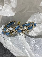 Fortok Chanel Circle Bracelet Blue - 3