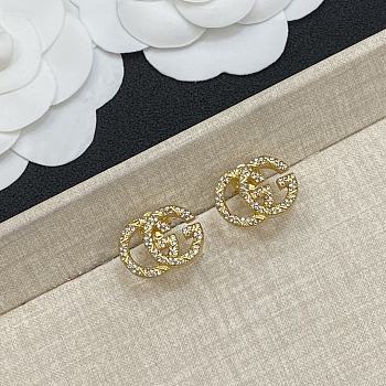 Fortok Gucci GG Earrings Gold