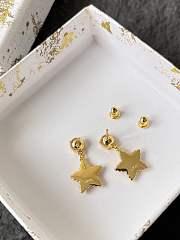 Fortok Dior Petit CD Lucky Baroque Earrings - 5