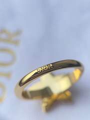 Fortok Dior Petit CD Lucky Baroque Ring - 5