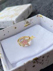 Fortok Dior Petit CD Lucky Baroque Ring - 4