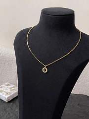 Fortok Dior Petit CD Circle Necklace - 5