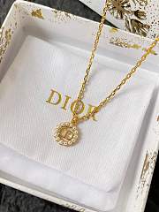 Fortok Dior Petit CD Circle Necklace - 3