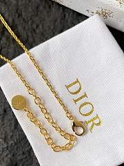 Fortok Dior Petit CD Circle Necklace - 2
