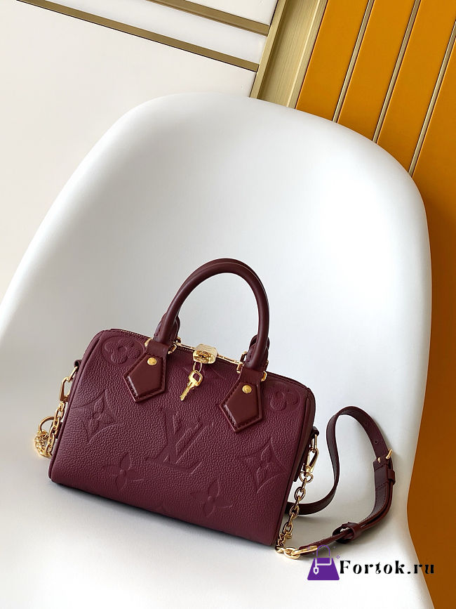Fortok Louis Vuitton Speedy Bandoulière 20 Rouge 20.5 x 13.5 x 12.0cm - 1