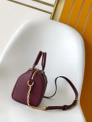 Fortok Louis Vuitton Speedy Bandoulière 20 Rouge 20.5 x 13.5 x 12.0cm - 6