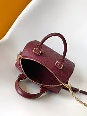 Fortok Louis Vuitton Speedy Bandoulière 20 Rouge 20.5 x 13.5 x 12.0cm - 4