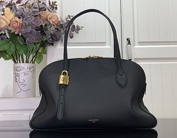 Fortok Louis Vuitton Sac Low Key Duffle Tote Black 43.5 x 26.5 x 14.5 cm
