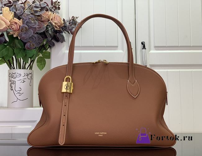 Fortok Louis Vuitton Sac Low Key Duffle Tote Brown 43.5 x 26.5 x 14.5 cm - 1