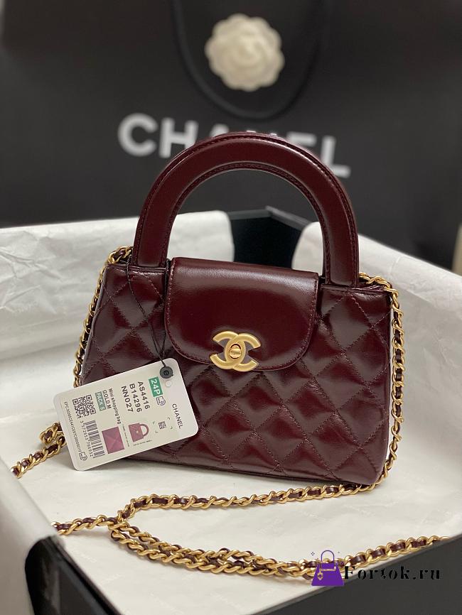 Fortok Chanel Kelly Mini Rouge 19cm - 1