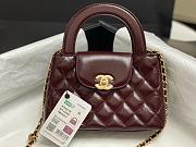 Fortok Chanel Kelly Mini Rouge 19cm - 5