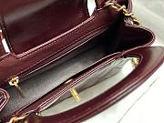Fortok Chanel Kelly Mini Rouge 19cm - 2