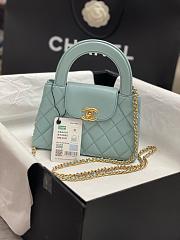 Fortok Chanel Kelly Mini Sky Blue 19cm - 1