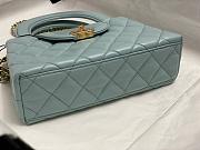 Fortok Chanel Kelly Mini Sky Blue 19cm - 5