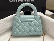 Fortok Chanel Kelly Mini Sky Blue 19cm - 2