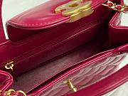 Fortok Chanel Kelly Mini Hot Pink 19cm - 6