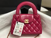 Fortok Chanel Kelly Mini Hot Pink 19cm - 4