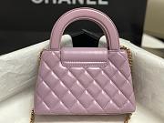 Fortok Chanel Kelly Mini Purple 19cm - 3