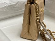 Fortok Chanel Kelly Mini Brown 19cm  - 5