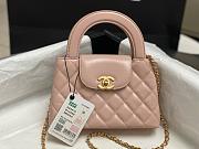 Fortok Chanel Kelly Mini Beige Pink 19cm  - 2