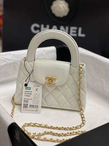 Fortok Chanel Kelly Mini White 19cm