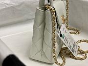 Fortok Chanel Kelly Mini White 19cm - 3