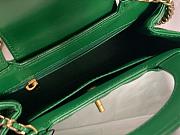 Fortok Chanel Kelly Mini Green 19cm - 5