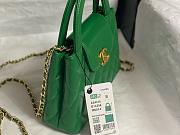 Fortok Chanel Kelly Mini Green 19cm - 3